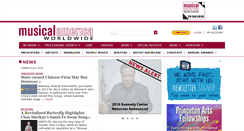 Desktop Screenshot of musicalamerica.com